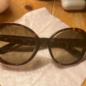 Hello Sunshine Kate Spade tortoise shell sunglasses
